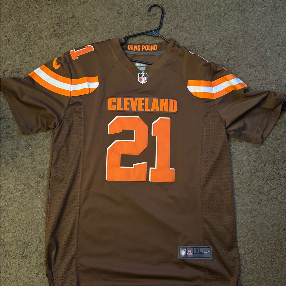 Denzel Ward Cleveland Browns Football Jersey